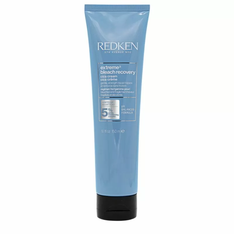 Възстановяващ балсам без отмиване за изсветлена коса REDKEN Extreme Bleach Recovery Cica Cream 150ml